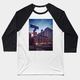 Upper West Side, Manhattan Baseball T-Shirt